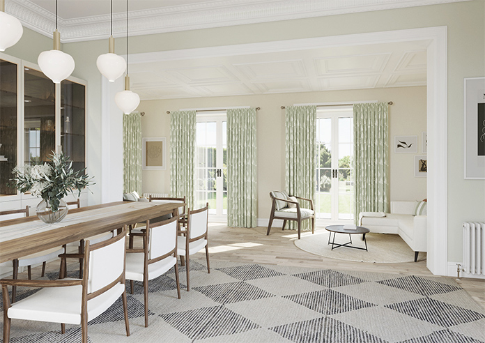 Emily Bond Tynesfield, Sage - Made to Measure Curtains - Image 7